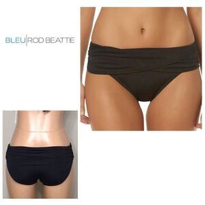 Bleu Rod Beattie black sarong bikini bottoms. 12